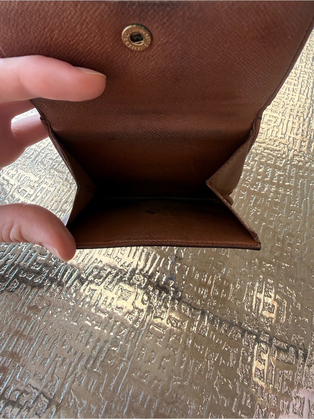 Louis Vuitton Monogram Compact Card wallet Holder in Brown - Picture 6 of 16